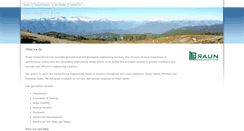 Desktop Screenshot of braungeo.com
